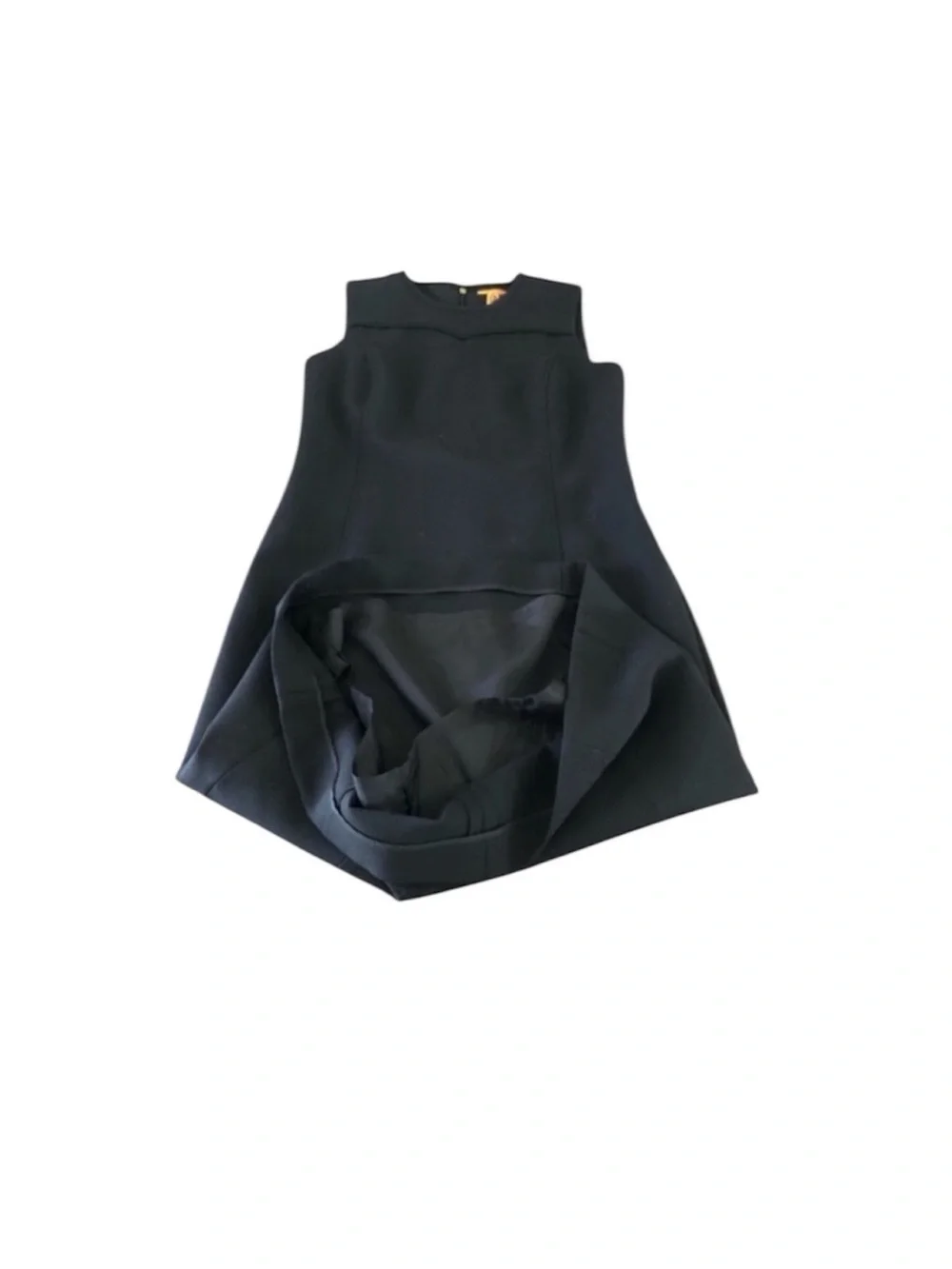 TORY BURCH Elegant Black Sleeveless Dress sz6 classic Midi black special events